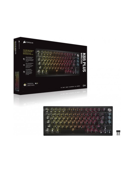 Corsair K65 Plus Wireless MLX Fusion Tactil