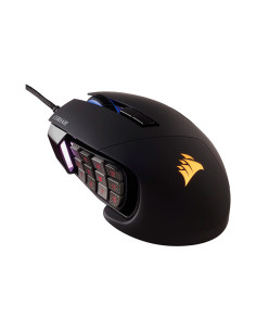 Corsair Scimitar RGB Elite Negro Raton gaming 18000dpi