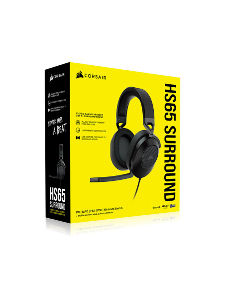 Corsair HS65 Surround Carbon