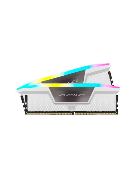 Corsair Vengeance RGB 32GB (2x16GB) DDR5 6400MHz CL36 Blanca