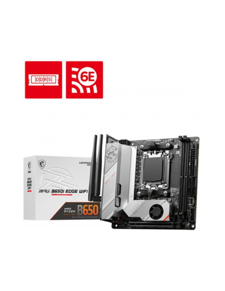 Placa Base MSI MPG B650I Edge WiFi Mini-ITX AMD Socket AM5