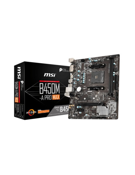 MSI B450M-A Pro Max Micro-ATX AMD Socket AM4