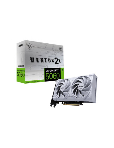 MSI GeForce RTX 5060 Ventus 2X OC White 8GB GDDR7 DLSS4