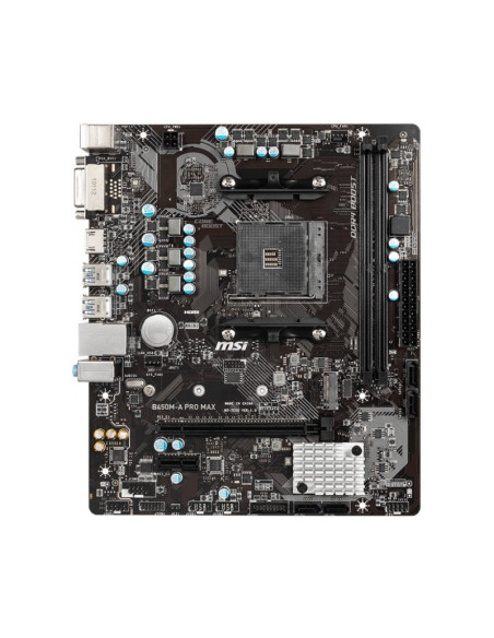 MSI B450M-A Pro Max Micro-ATX AMD Socket AM4