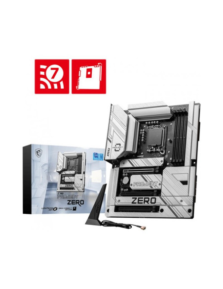 MSI Z790 Project Zero ATX Intel Socket 1700