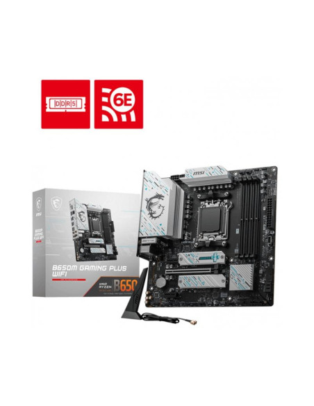 Placa Base MSI B650M Gaming Plus WiFi Micro-ATX AMD Socket AM5