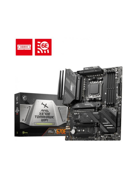 Placa Base MSI MAG X670E Tomahawk WiFi ATX AMD Socket AM5