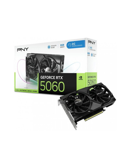 PNY GeForce RTX 5060 aRGB OC Dual Fan 8GB GDDR7 DLSS4