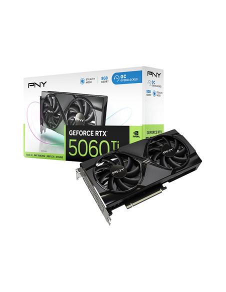 PNY GeForce RTX 5060 Ti OC Dual Fan 8GB GDDR7 DLSS4