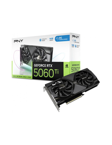 PNY GeForce RTX 5060 Ti OC Dual Fan 16GB GDDR7 DLSS4