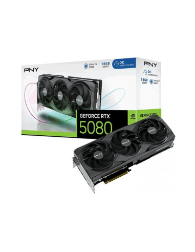 PNY GeForce RTX 5080 OC 16GB GDDR7 DLSS4
