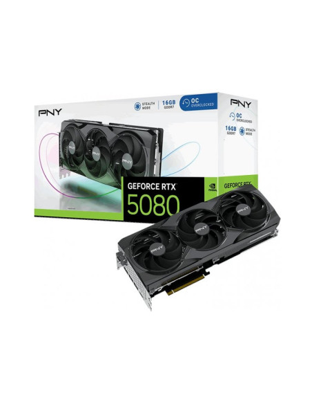 PNY GeForce RTX 5080 OC 16GB GDDR7 DLSS4