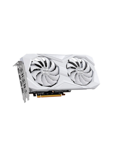 AsRock AMD Radeon RX 6600 Challenger 8GB GDDR6 White