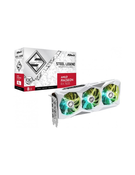 Asrock RX 7600 Steel Legend OC 8GB GDDR6