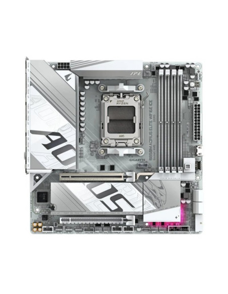 Placa Base Gigabyte B850M AORUS Elite WIFI6E ICE Micro-ATX AMD Socket AM5