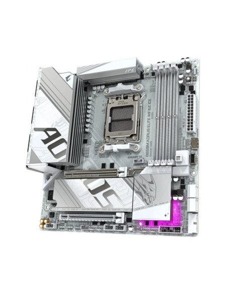 Placa Base Gigabyte B850M AORUS Elite WIFI6E ICE Micro-ATX AMD Socket AM5