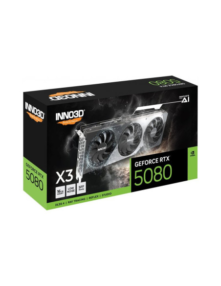 Inno3D NVIDIA GeForce RTX 5080 X3 16GB GDDR7 DLSS4