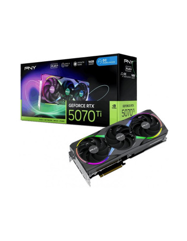 PNY GeForce RTX 5070 Ti Plus OC aRGB 16GB GDDR7 DLSS4