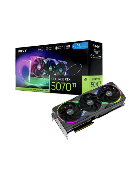 PNY GeForce RTX 5070 Ti Plus OC aRGB 16GB GDDR7 DLSS4