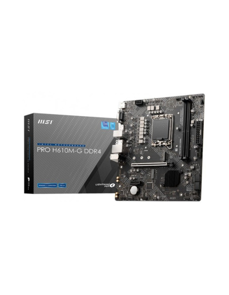 MSI Pro H610M-G DDR4 WiFi Micro-ATX Intel Socket 1700
