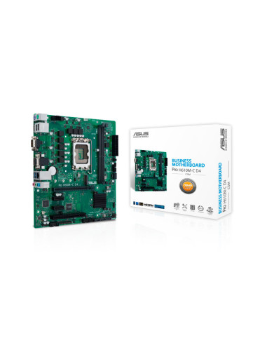 Asus Pro H610M-C D4 [CSM] Micro-ATX Intel Socket 1700