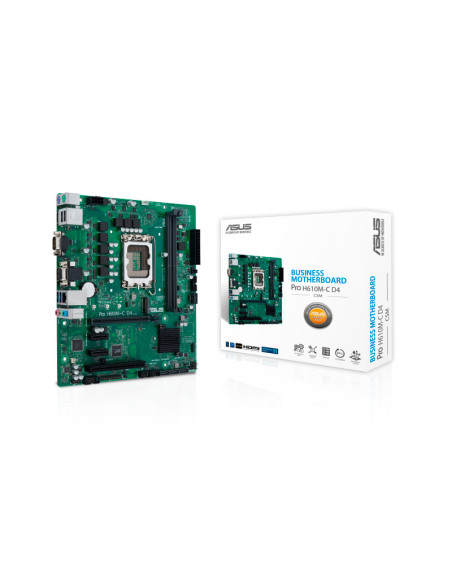 Asus Pro H610M-C D4 [CSM] Micro-ATX Intel Socket 1700
