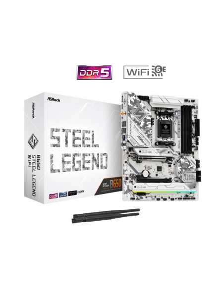 AsRock B650 Steel Legend WiFi ATX AMD Socket AM5