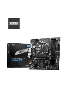 Placa Base MSI Pro B760M-P Micro-ATX Intel Socket 1700