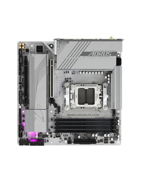 Gigabyte B650M AORUS Elite AX ICE Micro-ATX AMD Socket AM5