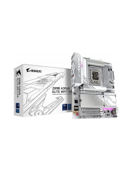 Placa Base Gigabyte Z890 AORUS Elite WIFI7 ICE ATX Intel Socket 1851