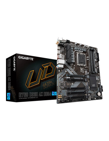 Placa Base Gigabyte B760 DS3H AX DDR4 ATX Intel Socket 1700