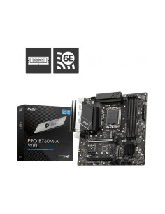 MSI Pro B760M-A WiFi Micro-ATX Intel Socket 1700
