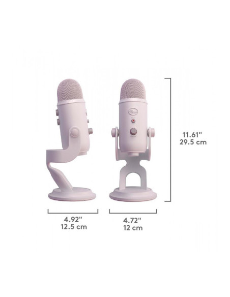 Logitech Yeti Colección Aurora Blanco
