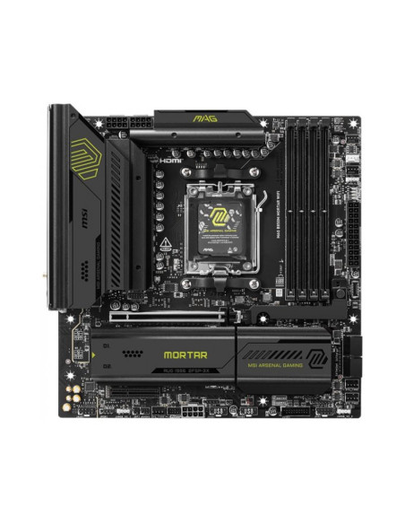 MSI MAG B850M Mortar WiFi Micro-ATX AMD Socket AM5