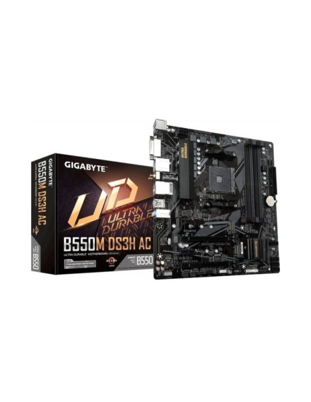 Placa Base Gigabyte B550M DS3H AC Micro-ATX AMD Socket AM4