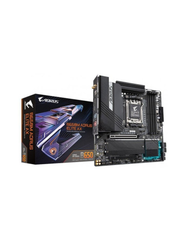 Gigabyte B650M AORUS Elite AX Placa base AM5 Micro-ATX