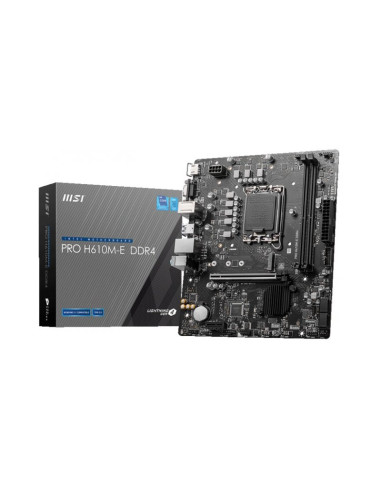 Placa Base MSI Pro H610M-E DDR4 Micro-ATX Intel Socket 1700