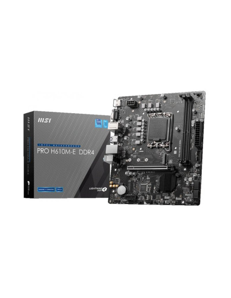 Placa Base MSI Pro H610M-E DDR4 Micro-ATX Intel Socket 1700