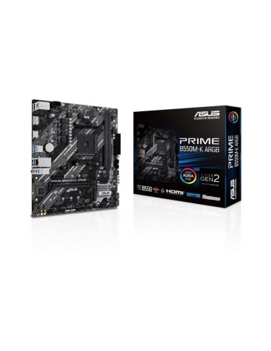 Placa Base Asus Prime B550M-K ARGB Micro-ATX AMD Socket AM4