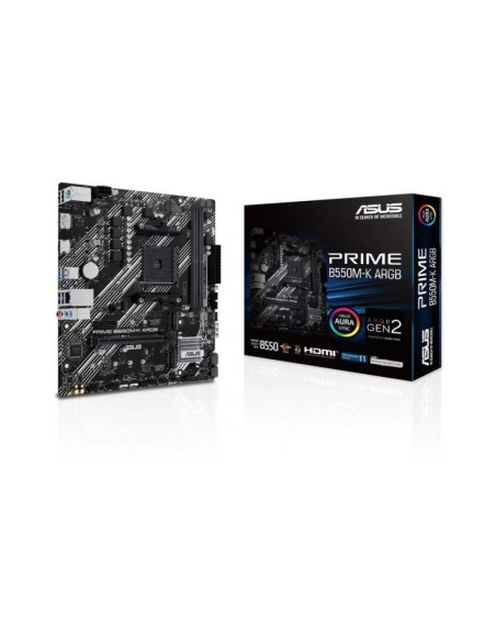 Placa Base Asus Prime B550M-K ARGB Micro-ATX AMD Socket AM4
