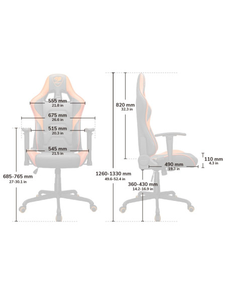 Cougar Armor Elite EVA Silla