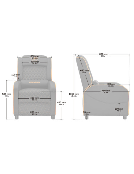 Cougar Ranger One Sillón