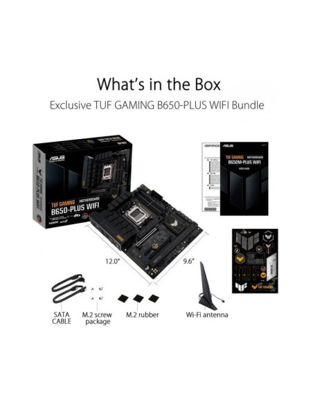 Placa Base Asus TUF Gaming B650-Plus WiFi ATX AMD Socket AM5