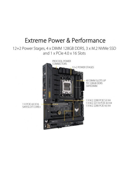 Placa Base Asus TUF Gaming B650-Plus WiFi ATX AMD Socket AM5