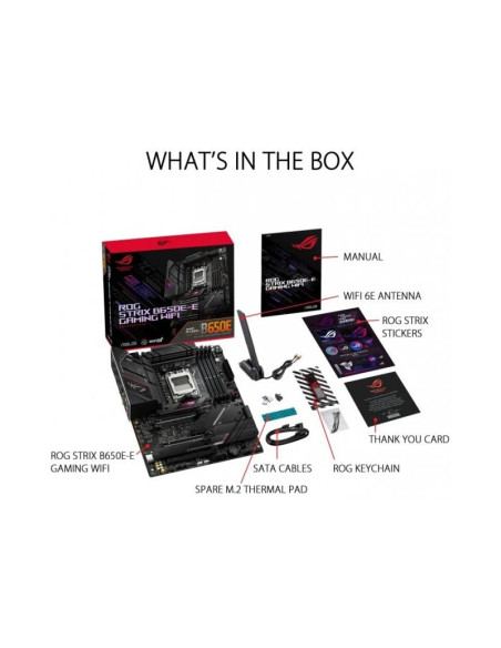 Placa Base Asus ROG Strix B650E-E Gaming WiFi ATX AMD Socket AM5