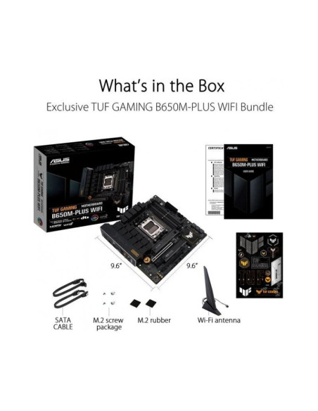 Placa Base Asus TUF Gaming B650M-Plus WiFi Micro-ATX AMD Socket AM5
