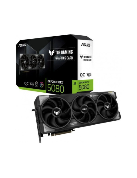 Tarjeta Gráfica Asus TUF Gaming GeForce RTX 5080 16GB GDDR7 OC Edition