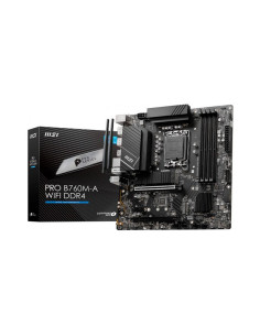 MSI Pro B760-M A WiFi DDR4 Micro-ATX Intel Socket 1700