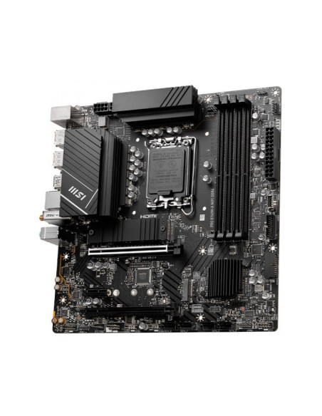 MSI Pro B760-M A WiFi DDR4 Micro-ATX Intel Socket 1700