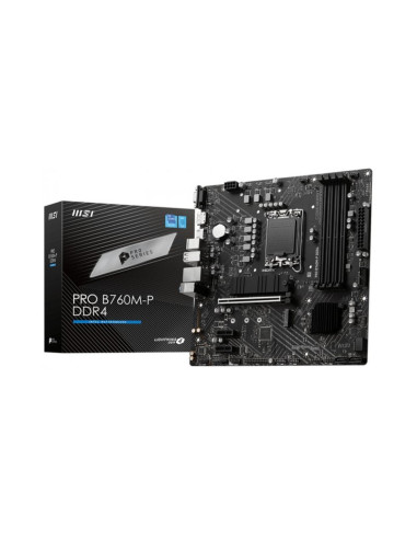 Placa Base MSI Pro B760M-P DDR4 Micro-ATX Intel Socket 1700